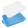 Abaodam Plastic Sensory Bin Box Outdoor Storage for Boys and Girls Toys Portable Sandbox Sand Tray Lid Break Resistant Large Capacity Multi-use view 1