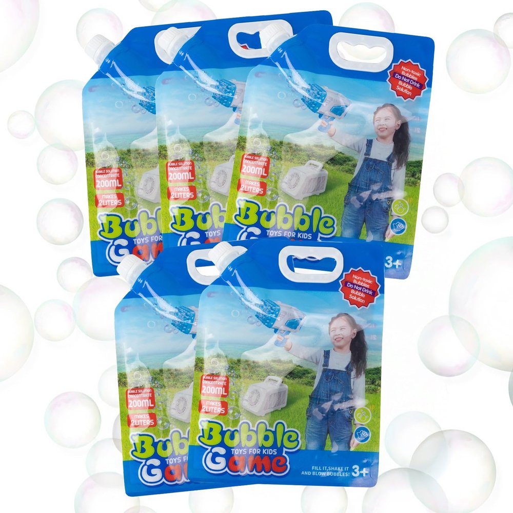 Efavormart 34oz Bubble Concentrated Solution 1000ml Bubble Liquid for Bubble Machine, Wands, Blower