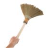 Kisangel Straw Broom Cleaning Brush Removable Handle for Indoor Use Educational Toy for Boys and Girls Rustic Design for Home Lightweight at view 3