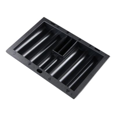 FUNNETOYU Poker Chip Tray Plastic Poker Chip Holder for Game Tables Thick Design for Easy Storage Card Slots