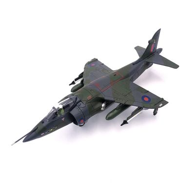 ATXTLWL Environmental Image for: British Marine Corps Slalom Harrier Jet Fighter Aircraft Alloy Model 1:72