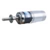 12v 100kg. CM high torque planetary DC gear motor with encoder M8 threaded screw(12V 160 rpm) view 1