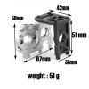 for Kyosho MP10 for HSP for Hobao for FS for Racing for ZD 1:8 1/8 Off-Road 1Set for Universal Metal Motor Mount Holder RC Car Truck Upgrade Parts RC Car DIY Parts view 2