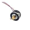 0.9 Degree 36mm Round Hybrid Stepper electronic starter 2-Phase 4-Wire Stepping electronic starter Pulley Wheel view 1