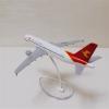 ATXTLWL Environmental Image for: 16cm Alloy Metal Air China TianJin Airlines Airbus 320 A320 Airways 1:400 Scale view 4