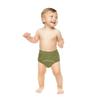 Foiosoh Baby Infant 3 Packs Sleep Training Pants Leakproof Nighttime Potty Training Underwear for Boys Girls Dark Green Color view 2