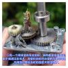 POWTAXBJGD 5840-545 Dual Shaft Worm Gear Electronic Starter DC 12V-24V 2.2RPM-4.4RPM Slow Speed High Torque Turbo Worm Gear Reduction Electronic Starter DIY Robot view 4
