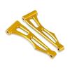 for SCY 16101 16102Pro 16103 Aluminum Alloy Suspension Arm Rear Upper Sway Arms Upgrade Metal Parts Accessories RC Car RC Car DIY Parts(Yellow) view 2