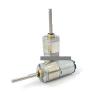 POWTAXBJGD 16mm 030 Gear Reduction Electronic Starter DC 3V 5V 12V 150RPM Slow Speed Full Metal Gearbox Gear Electronic Starter Long Shaft DIY Robot Car view 1