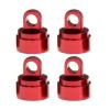 RC Car Upgrade Parts for Traxxas for Slash 2WD 4X4 for VXL for Rustler for Hoss for Stampede 1/10 4pcs RC Car Big Bore Shock Absorber Shock Caps 2667 Upgrade Parts(Red) view 2