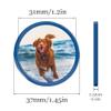 200-1000 Custom Poker Chips, 15 Colors Custom Plastic Tokens Personalized Logo/Text/Photo, Double Sided Print on a Chip, with Storage Box, Good for Drink Token, Bar, Business Card (Blue) view 4