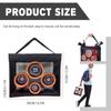 TORMEN Soft Foam Targe Portable Shooting Practice Target Toy with Mesh Storage Bag Foldable Standable Design for Nerf Darts Ideal for Kids 6+ view 2