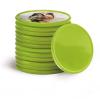 200-1000 Custom Poker Chips, 15 Colors Custom Plastic Tokens Personalized Logo/Text/Photo, Double Sided Print on a Chip, with Storage Box, Good for Drink Token, Bar, Business Card (Light Green) view 1