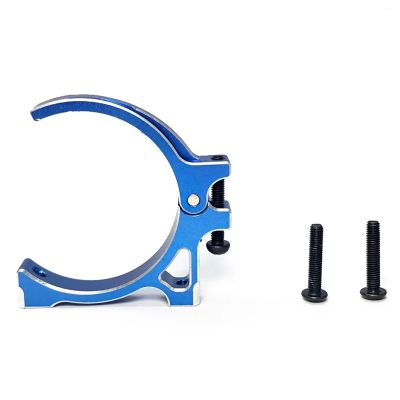 RC Car Parts Compatible with 4068 4082 4092 4074 4274 4268 Brushless Motor Cooling Fan for 1/10 1/8 RC Car 40x40mm Aluminum Fan Holder(Blue)