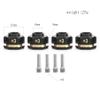 4PCS 12mm Wheel Hubs Hex Pins Adapter-Heavy Duty Brass (8/10/15/20mm) for TRAXXAS TRX4 TRX6 1/10 RC Crawler Car Upgrade Parts (8mm(Extended 3mm)) view 2