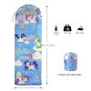 lneffble Rainbow Unicorn Sleeping Bags for KidsSuitable for Children Boys and Girls Portable,Waterproof,Compact and Lightweight,Great for Outdoor Camping,Backpacking and Hiking view 2