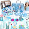 Hohosunlar Frozen Pretend Makeup for Toddlers Toys 3-5, Fake Play Make Up Pretend Play Princess Frozen Toys for Girls, Christmas Birthday Princess Gifts Toys for 3 4 5 6 7 8 Year Old Girls Kids view 1