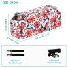 miaozhen Lovely Floral Red White stroller organizer with strap pocket caddy pocket organizador para carreola accesorios para view 3