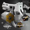 Dreamplay Soft Bullets Revolver Toy Gun, Realistic Foam Blasters Revolver Shooting Game Role-Playing Props Gifts for Adults Children with 12 Shells 100 Bullets and 3 Targets (Green) view 2