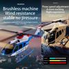 C 123 RC Helicopter No Ailerons 6CH 6-Axis Gyroscope Altitude Hovering Optical Flow Localization Brushless Motor with One-Key Inverted Flight For Adults Beginners (Grey) view 4
