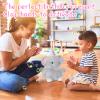LLUKEME Birthday Elephant Plush Baby Toys, Clap Activated with Voice Recording, Singing Dancing Interactive Stuffed Animal, Easter Gift for Toddlers, Birthday Party Decor view 4
