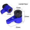 RC Car Upgrade Part for Axial for Capra for UTB UTB10 1.9 1/10 Metal 25T Servo Arm Servo Saver Set RC Crawler Car Model Car Upgrade Parts Accessories(Blue) view 2