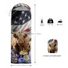 lneffble Highland Cow Sleeping BagsSuitable for Children Boys and Girls Portable,Waterproof,Compact and Lightweight,Great for Outdoor Camping,Backpacking and Hiking view 2