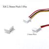 60 Pairs 26AWG 200mm JST XH 2.54mm Pitch 3 Pin Female Connector and Male Plug Wire Cable for RC Toys PCB LED Strips Household Appliances view 3