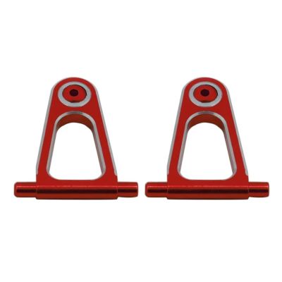 RC Upgrade Parts for Tamiya for TT-01 1/10 Metal Front Rear Upper Lower Suspension Arm Set RC Car Upgrade Parts Accessories(Red,Front Upper Arm)