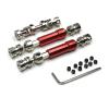 3Pcs Metal Drive Shaft CVD Driveshaft for MN128 MN86 MN86S MN86K MN86KS MN G500 1/12 RC Car Upgrade Parts Accessories(Red) view 1