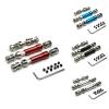 3Pcs Metal Drive Shaft CVD Driveshaft for MN128 MN86 MN86S MN86K MN86KS MN G500 1/12 RC Car Upgrade Parts Accessories(Red) view 2
