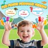 Toddler Montessori Learning Toys for 2 3 4 5 Year Old Boys, Kids Dinosaur Train Matching Toys with Locks & Keys | Counting & Sorting Trains Set, Preschool Toy Boy Girls Birthday Gifts Ages 2-4 3-5 view 4
