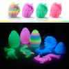 3D Printed Dragon Egg,Dragon Eggs with Dragon Inside,Surprise Dragon Egg Toy,Mini Full Articulated Crystal 3D Dragon,Cool Animals Dino Eggs for 5-7 4-6 8-12 Year Old Boys Kid GirlsLuminous,Small) view 1