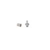 Straight Hose Nipple M3-3mm Hose with Pipe Sleeve for RC Hydraulic Model Valve Fuel Tank Stainless Steel High Hardness Connector view 2