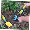 FOYTOKI 1Set Gardening Tools Shovel and Rake Kit for Boys and and Garden Supplies for Beach Park and Home Use for Outdoor Play view 3