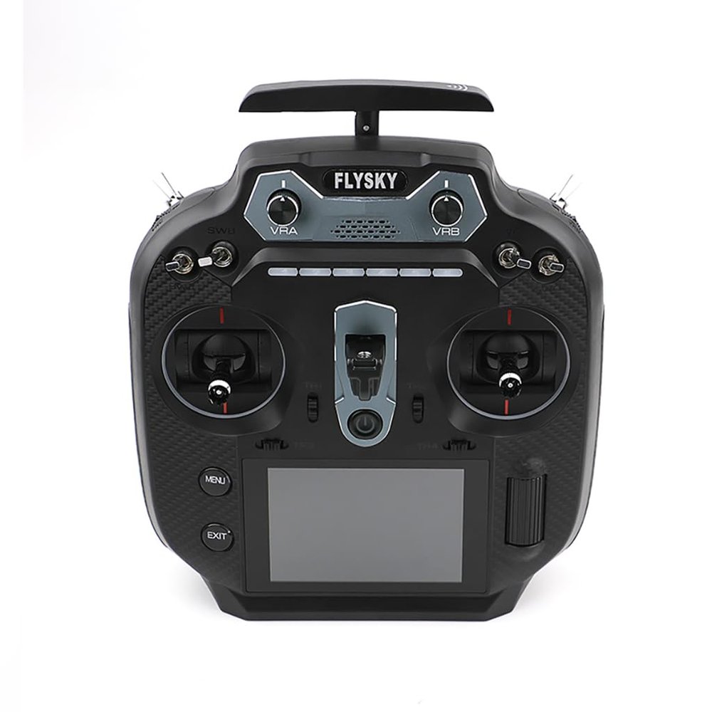 FEICHAO Flysky FS-ST16 16CH 24G Transmitter with SR8 Receiver for RC Drone Car Boats Aircraft (Mode 1 Right Hand)