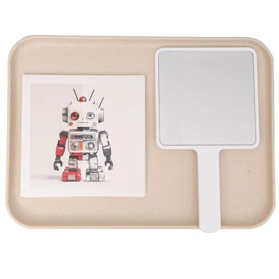 EUKVYQPX Montessori Mirror Observation Set,Preschool Classroom Children Toddler Safe Mirror,Observe Symmetrical Things