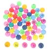 Toyvian 90pcs Colorful Numbered Draw for Raffle and Bingo Games Engaging Plastic Game for Parties Events and Carnival Prizes Fun and Easy to Use view 1