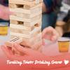 VKX 54 pcs Wooden Tumbling Tower Drinking Game, Block Stacking Game for Couples, Adult Date Night Blocks Best Gift for Couples- Ages 21+ view 3