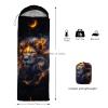 lneffble Galaxy Lion Sleeping Bags for BoysSuitable for Children Boys and Girls Portable,Waterproof,Compact and Lightweight,Great for Outdoor Camping,Backpacking and Hiking view 2