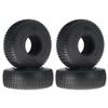 4PCS 1.9'' RC Car Rubber Tire Wheel Skin 118x42mm RC Replacement Parts for AXIAL SCX10 90046 D90 TRAXXAS TRX4 TRX6 1/10 Crawler RC Car view 1