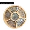 SZREGGIO Metal Loose Parts Learning Kit with Magnetic Board and Tray Set, STEAM Activities for Kids Ages 3+, Montessori & Reggio-Inspired Kindergarten Preschool Classroom Materials view 4