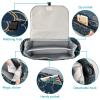 miaozhen Traditional Chinese Floral Dark Blue stroller organizer cute diaper caddy carry accesorios para coches de bebes accesorios para bebes view 2