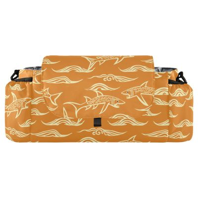 miaozhen Chinese Pattern fish sea Orange stroller holder organizer baby caddy purse accesorios para stroller accesorios para carro de ni?os para frio