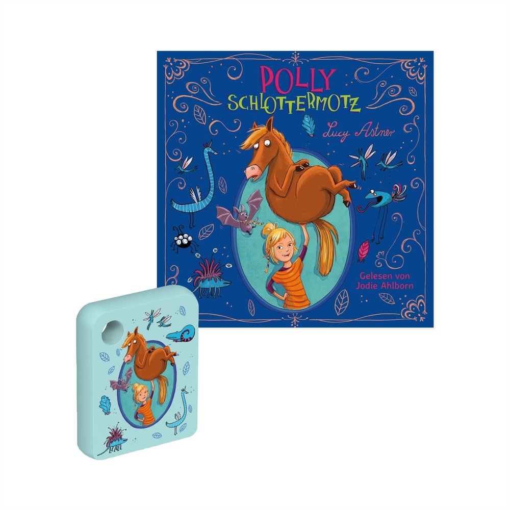 Galakto Audio Token: Polly Schlottermotz, Audio Book for Children from 8 Years, Playing Time Approx. 151 Minutes