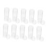 Angoily 10pcs Coin Storage Tubes Clear Plastic Holders with Screw Caps for Long Term Coin Protection Suitable for Collectors Elegant Design for Home and Office view 1