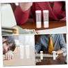 Angoily 10pcs Coin Storage Tubes Clear Plastic Holders with Screw Caps for Long Term Coin Protection Suitable for Collectors Elegant Design for Home and Office view 3