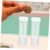 Angoily 10pcs Coin Storage Tubes Clear Plastic Holders with Screw Caps for Long Term Coin Protection Suitable for Collectors Elegant Design for Home and Office view 4