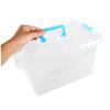 Abaodam Portable Sand Tray with Lid for Boys and Girls Handheld Sandbox Storage Box for Capacity Plastic Toy Organizer for Crafts and Sandbox Toys view 2