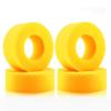 Compatible with Axial for SCX10 90046 for Traxxas TRX4 D90 1/10 RC Crawler Car Accessories 1.9 Wheel Tire Insert Foam Sponge RC Wheel Tires(Yellow) view 1